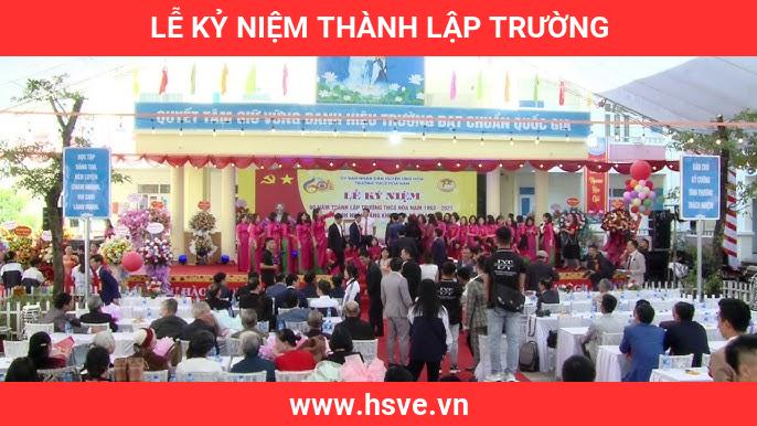 Lễ Kỷ Niệm Thành Lập Trường Lễ Kỷ Niệm Thành Lập Trường