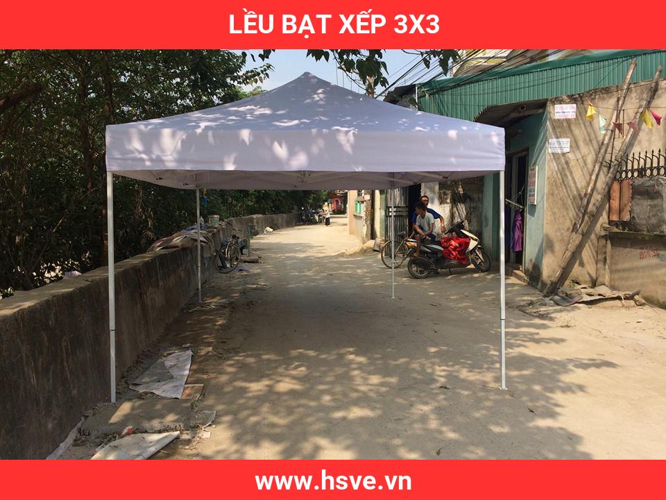 Lều Bạt Xếp 3x3 Lều Bạt Xếp 3x3