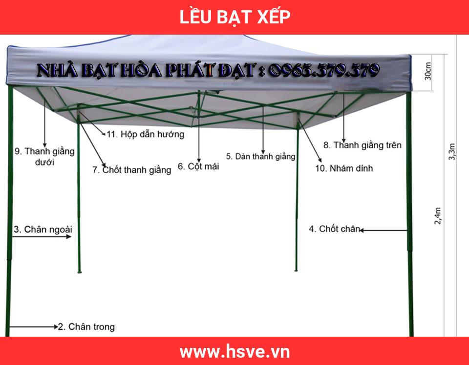 Lều Bạt Xếp Lều Bạt Xếp