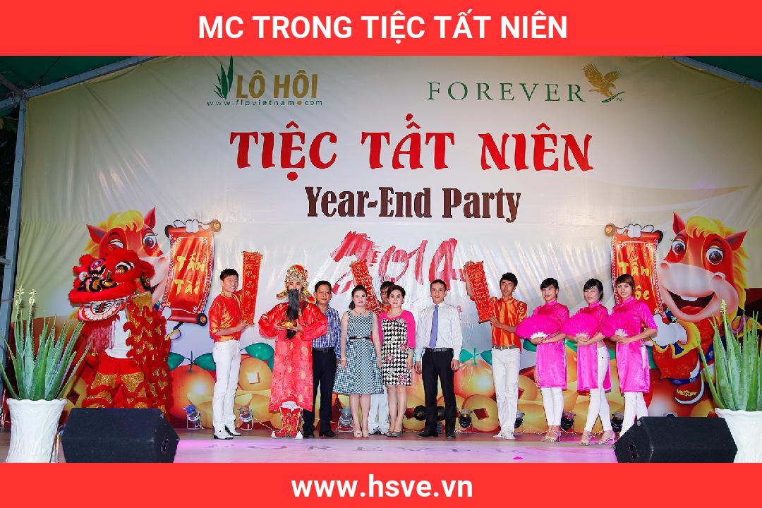 MC trong tiệc tất niên MC trong tiệc tất niên