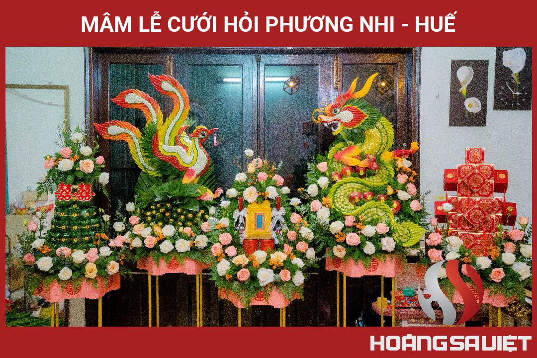 Mâm Lễ Cưới Hỏi Phương Nhi - Huế Mâm Lễ Cưới Hỏi Phương Nhi - Huế