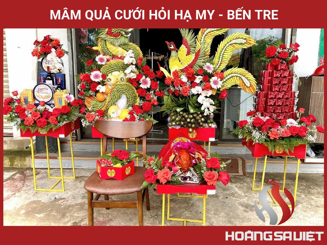 Mâm Quả Cưới Hỏi Hạ My - Bến Tre Mâm Quả Cưới Hỏi Hạ My - Bến Tre
