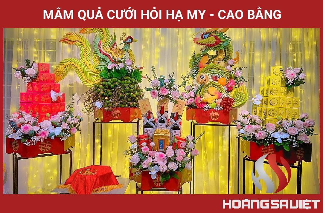 Mâm Quả Cưới Hỏi Hạ My - Cao Bằng Mâm Quả Cưới Hỏi Hạ My - Cao Bằng