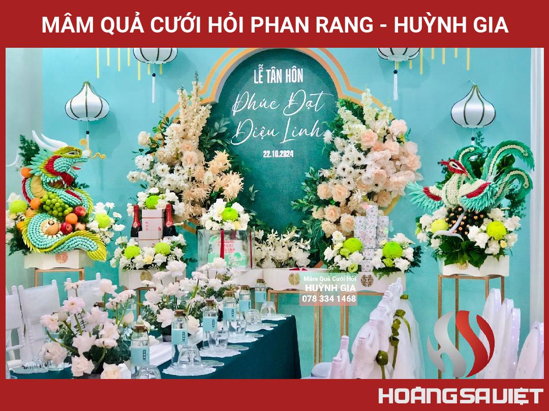 Mâm Quả Cưới Hỏi Phan Rang - Huỳnh Gia Mâm Quả Cưới Hỏi Phan Rang - Huỳnh Gia