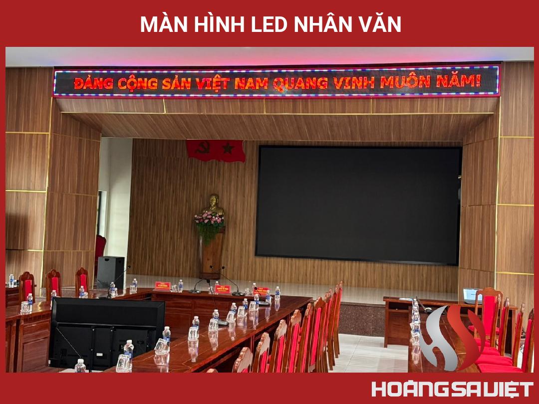 Màn Hình LED Nhân Văn Màn Hình LED Nhân Văn