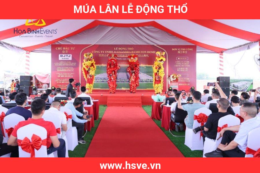 Múa Lân Lễ Động Thổ Múa Lân Lễ Động Thổ