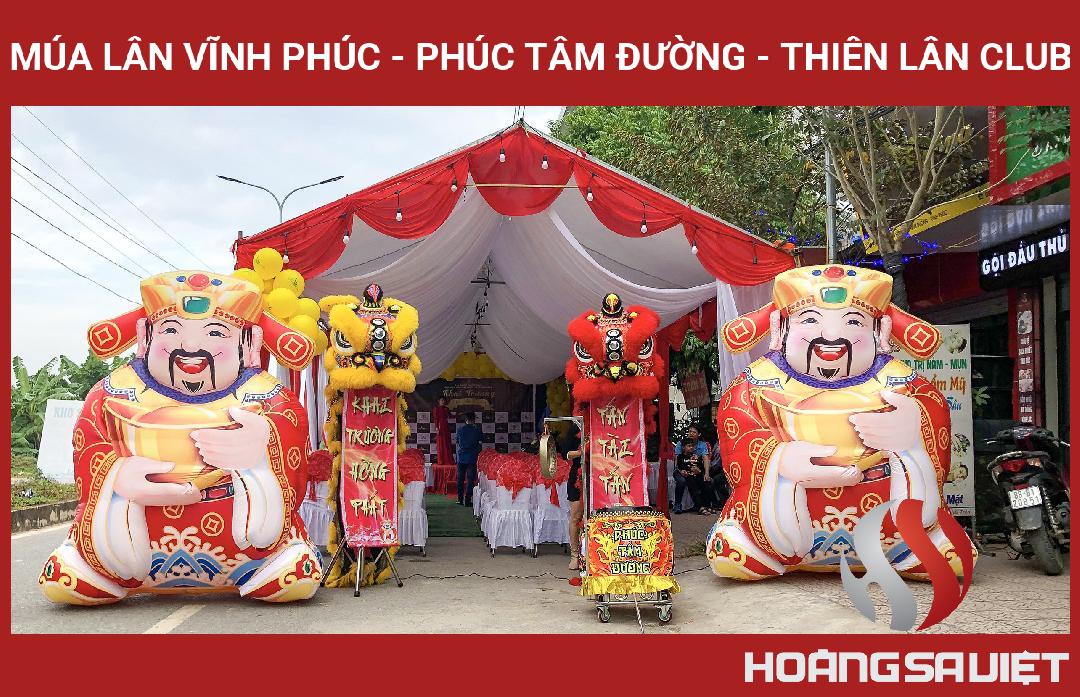 Múa Lân Vĩnh Phúc - Phúc Tâm Đường - Thiên Lân Club Múa Lân Vĩnh Phúc - Phúc Tâm Đường - Thiên Lân Club