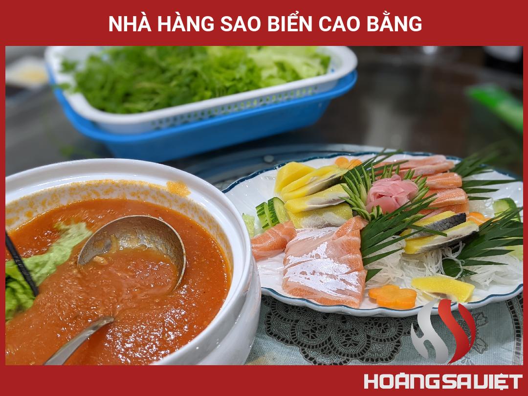 NHÀ HÀNG SAO BIỂN CAO BẰNG NHÀ HÀNG SAO BIỂN CAO BẰNG