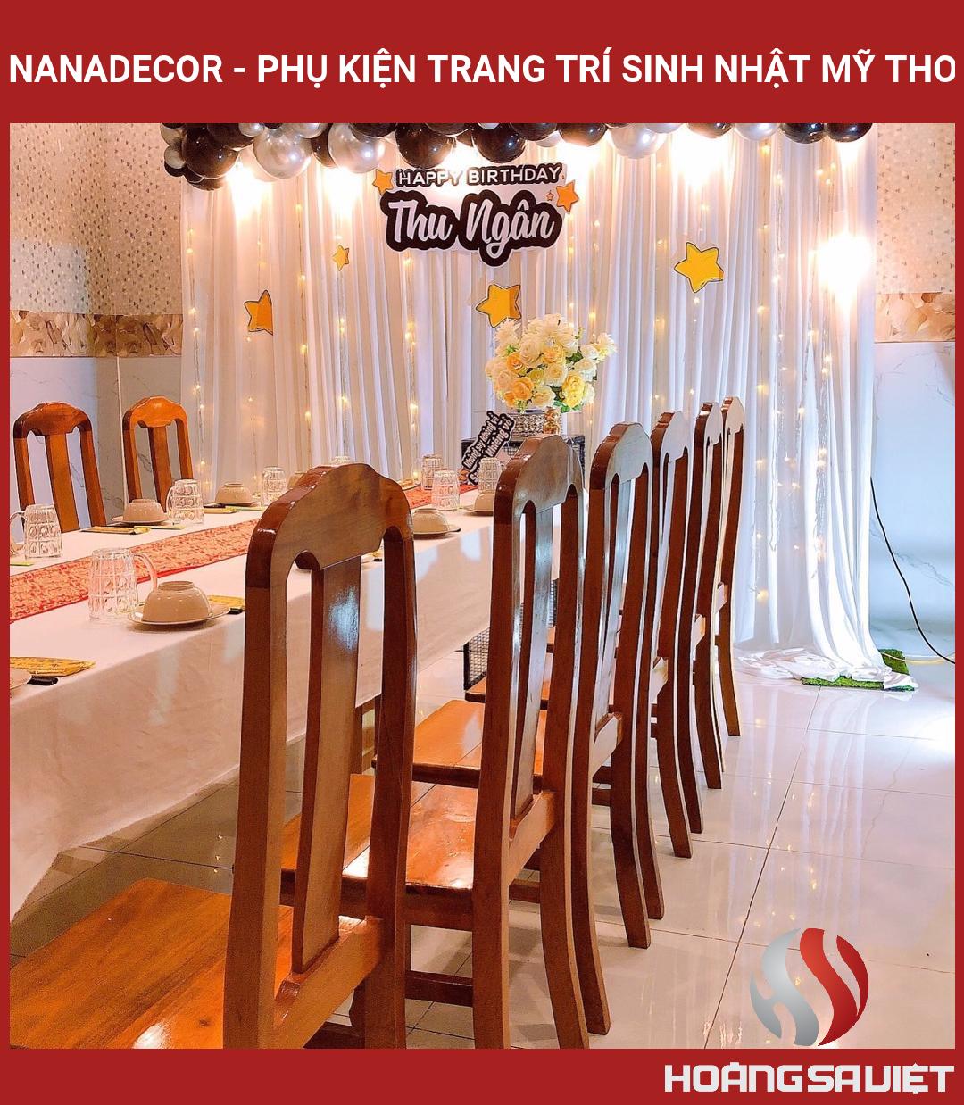 NanaDecor - Phụ Kiện Trang Trí Sinh Nhật Mỹ Tho NanaDecor - Phụ Kiện Trang Trí Sinh Nhật Mỹ Tho