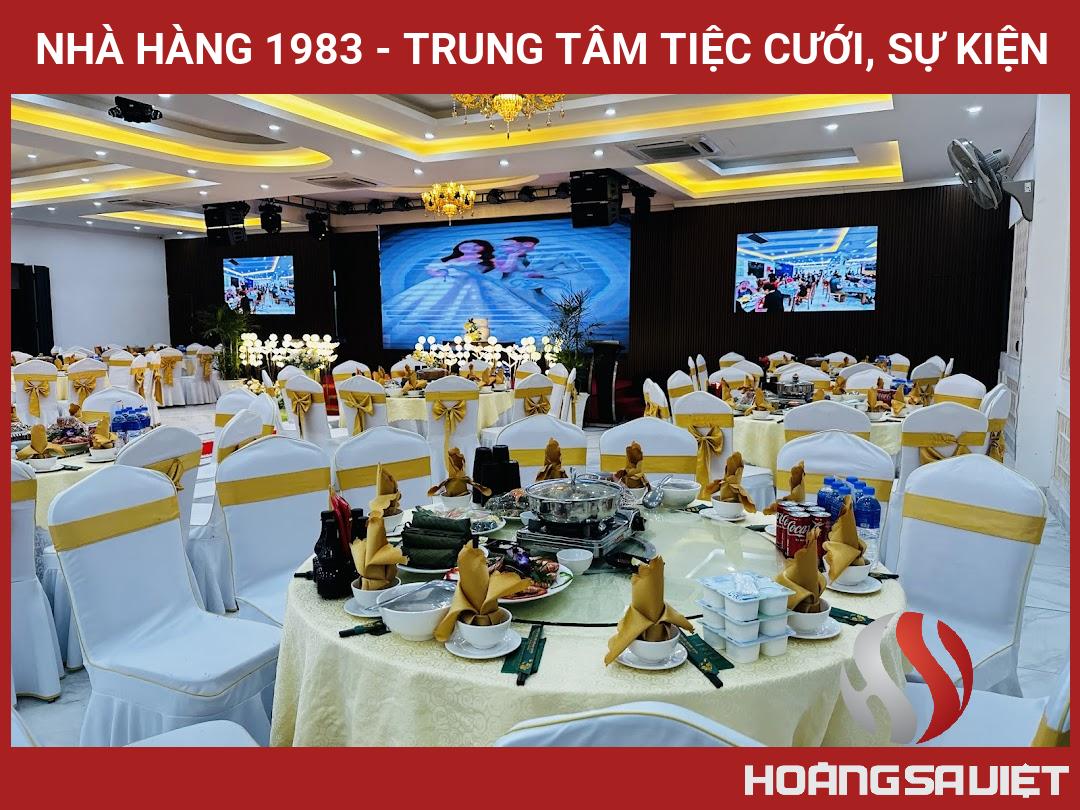 Nhà Hàng 1983 - Trung Tâm Tiệc Cưới, Sự Kiện Nhà Hàng 1983 - Trung Tâm Tiệc Cưới, Sự Kiện