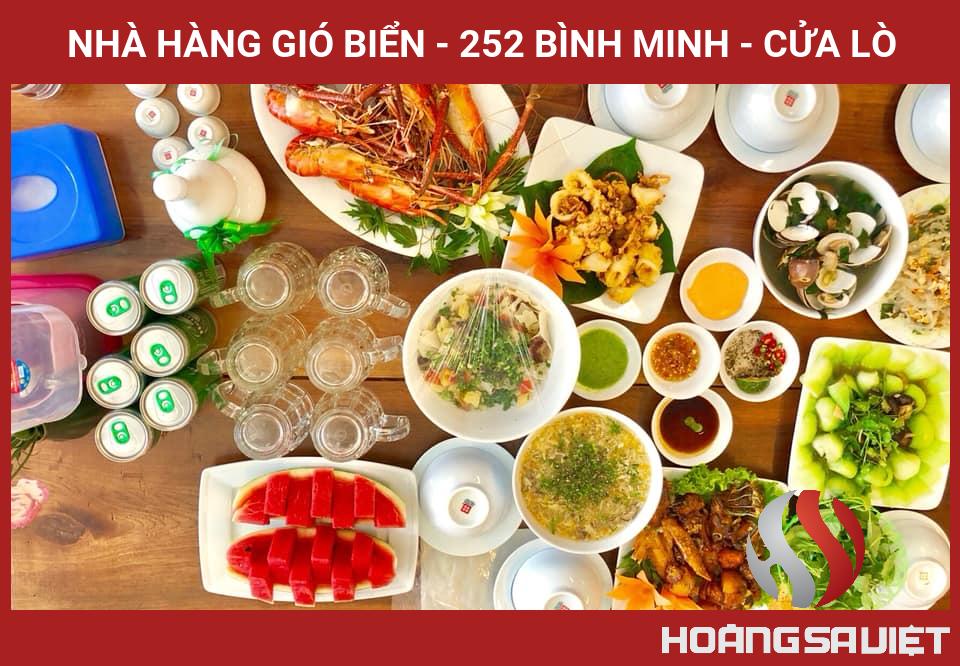 Nhà Hàng Gió Biển - 252 Bình Minh - Cửa Lò Nhà Hàng Gió Biển - 252 Bình Minh - Cửa Lò