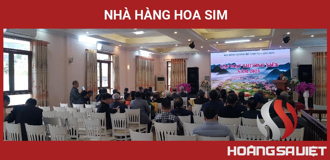 Nhà Hàng Hoa Sim Nhà Hàng Hoa Sim