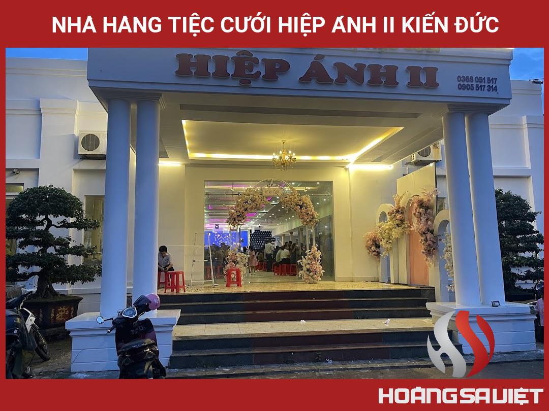 Nhà Hàng Tiệc Cưới HIỆP ÁNH II Kiến Đức Nhà Hàng Tiệc Cưới HIỆP ÁNH II Kiến Đức