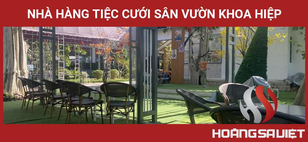 Nhà Hàng Tiệc Cưới Sân Vườn Khoa Hiệp Nhà Hàng Tiệc Cưới Sân Vườn Khoa Hiệp