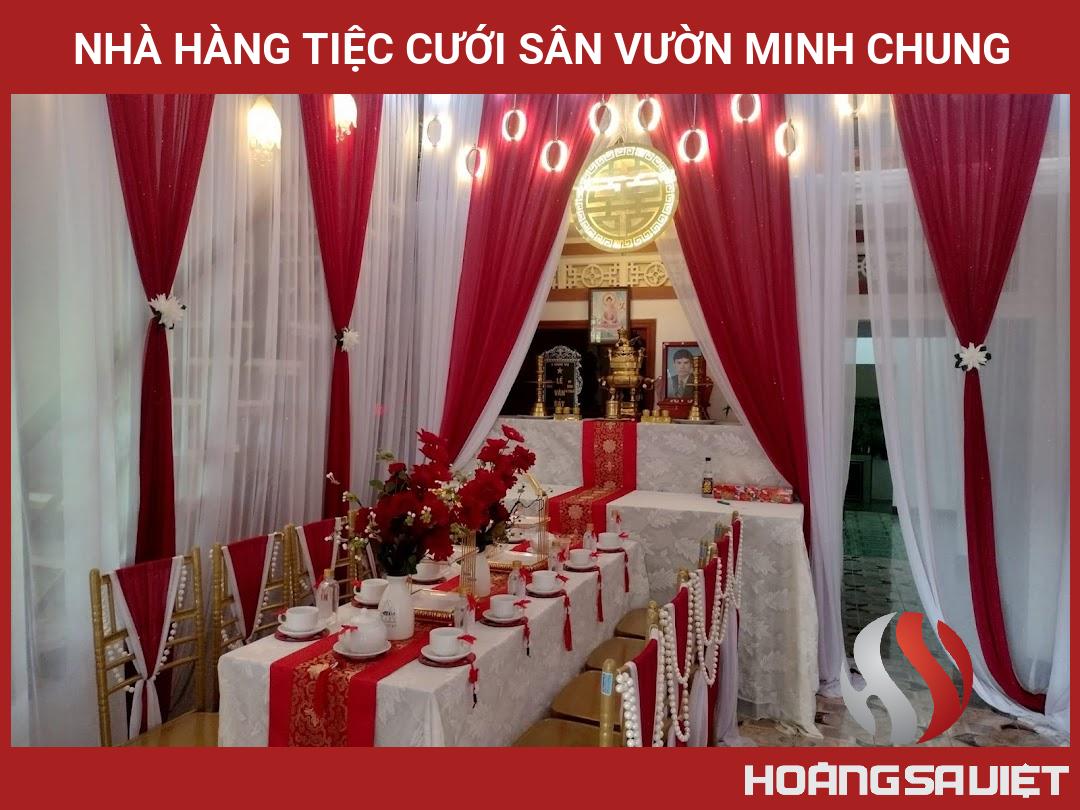 Nhà Hàng Tiệc Cưới Sân Vườn Minh Chung Nhà Hàng Tiệc Cưới Sân Vườn Minh Chung