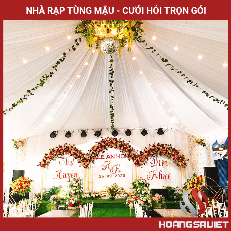 Nhà Rạp Tùng Mậu - Cưới Hỏi Trọn Gói Nhà Rạp Tùng Mậu - Cưới Hỏi Trọn Gói