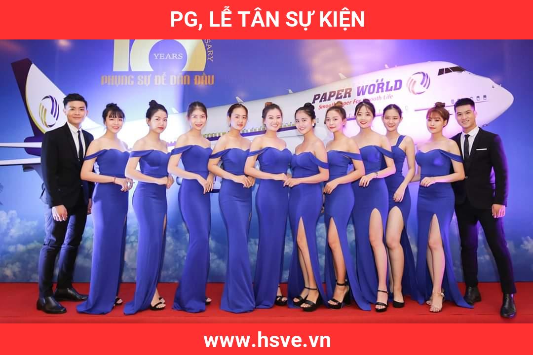 PG, Lễ Tân Sự Kiện PG, Lễ Tân Sự Kiện