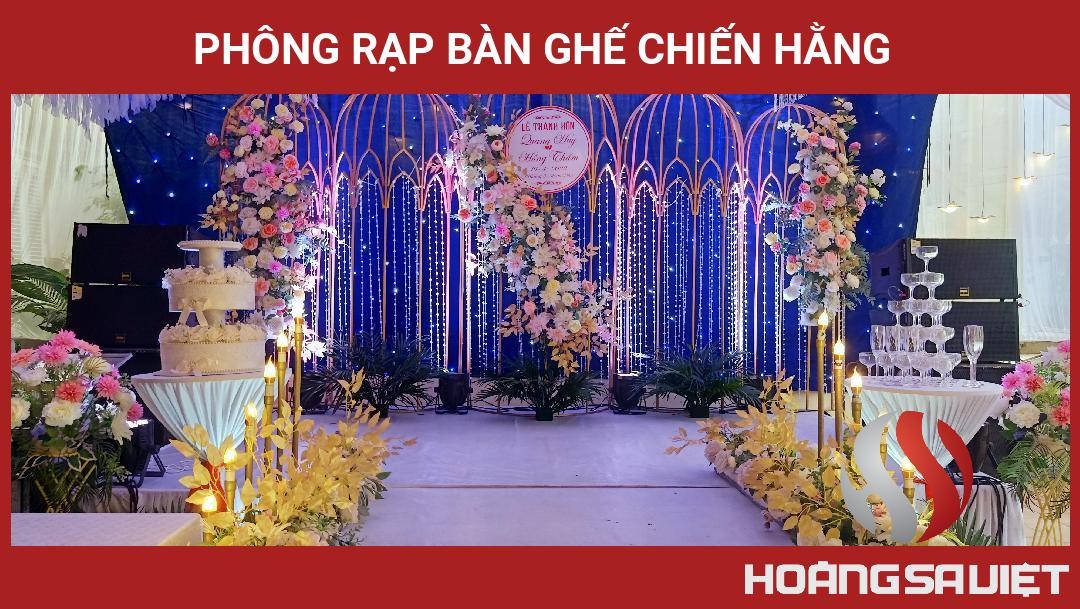 Phông Rạp Bàn Ghế Chiến Hằng Phông Rạp Bàn Ghế Chiến Hằng