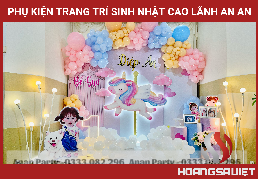 Phụ Kiện Trang Trí Sinh Nhật Cao Lãnh An An Phụ Kiện Trang Trí Sinh Nhật Cao Lãnh An An