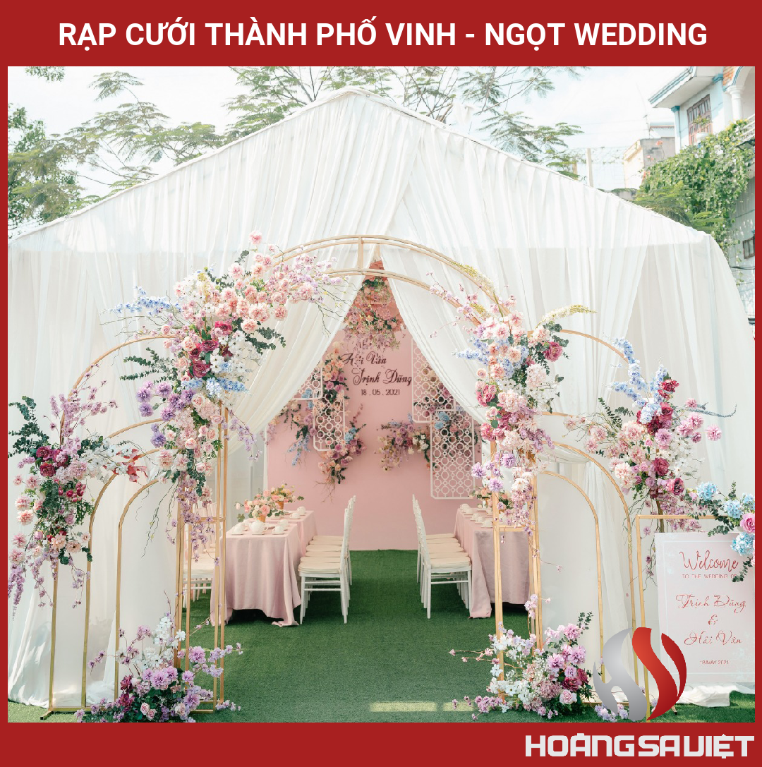 RẠP CƯỚI THÀNH PHỐ VINH - NGỌT WEDDING RẠP CƯỚI THÀNH PHỐ VINH - NGỌT WEDDING