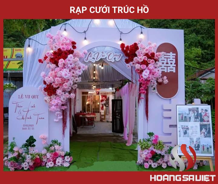 Rạp Cưới Trúc Hồ Rạp Cưới Trúc Hồ