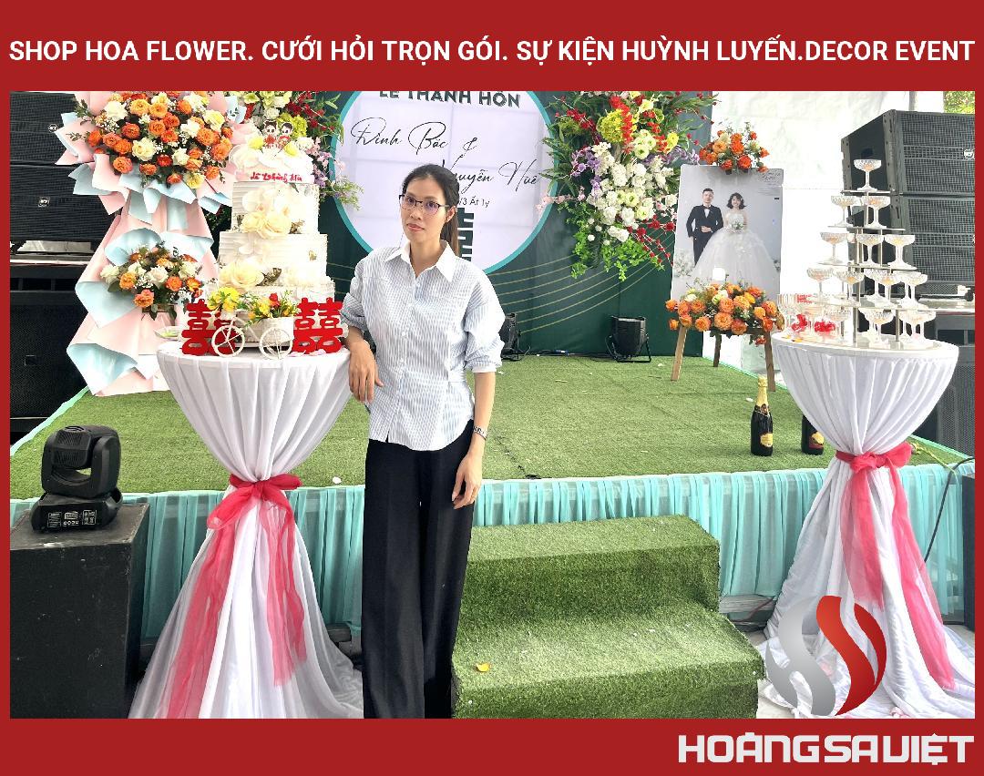 Shop Hoa Flower. Cưới Hỏi Trọn Gói. Sự Kiện Huỳnh Luyến.decor Event Shop Hoa Flower. Cưới Hỏi Trọn Gói. Sự Kiện Huỳnh Luyến.decor Event