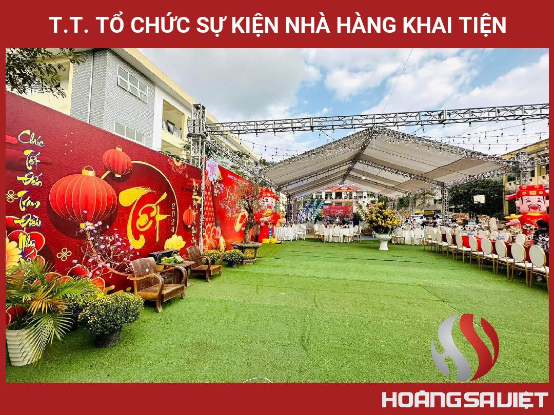 T.T. Tổ Chức Sự Kiện Nhà Hàng Khai Tiện T.T. Tổ Chức Sự Kiện Nhà Hàng Khai Tiện