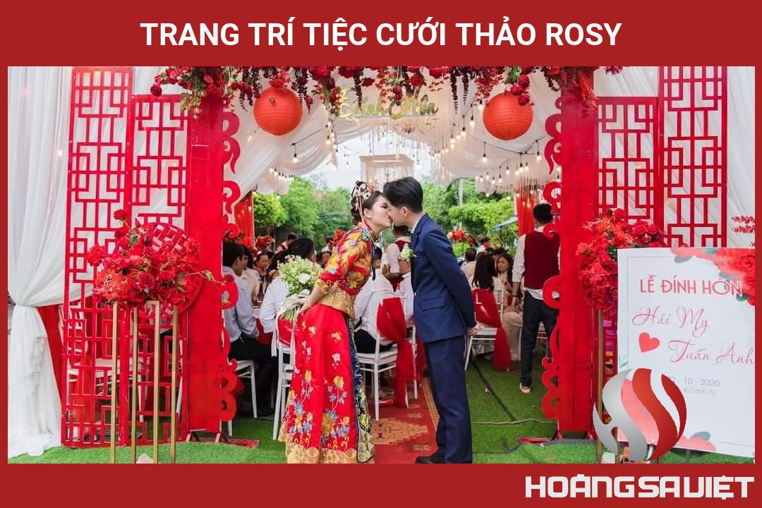 TRANG TRÍ TIỆC CƯỚI THẢO ROSY TRANG TRÍ TIỆC CƯỚI THẢO ROSY