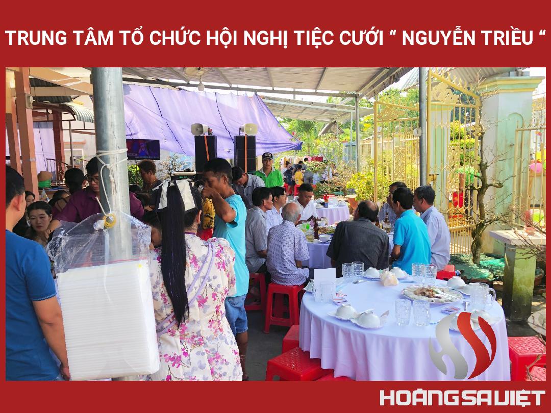TRUNG TÂM TỔ CHỨC HỘI NGHỊ TIỆC CƯỚI “ NGUYỄN TRIỀU “ TRUNG TÂM TỔ CHỨC HỘI NGHỊ TIỆC CƯỚI “ NGUYỄN TRIỀU “