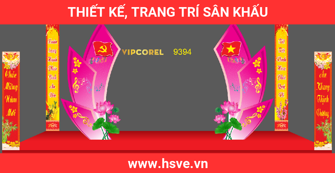 Thiết kế, trang trí sân khấu Thiết kế, trang trí sân khấu