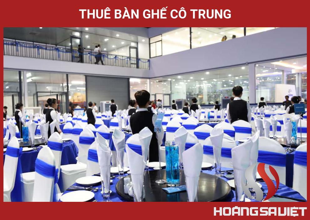 Thuê Bàn Ghế Cô Trung Thuê Bàn Ghế Cô Trung