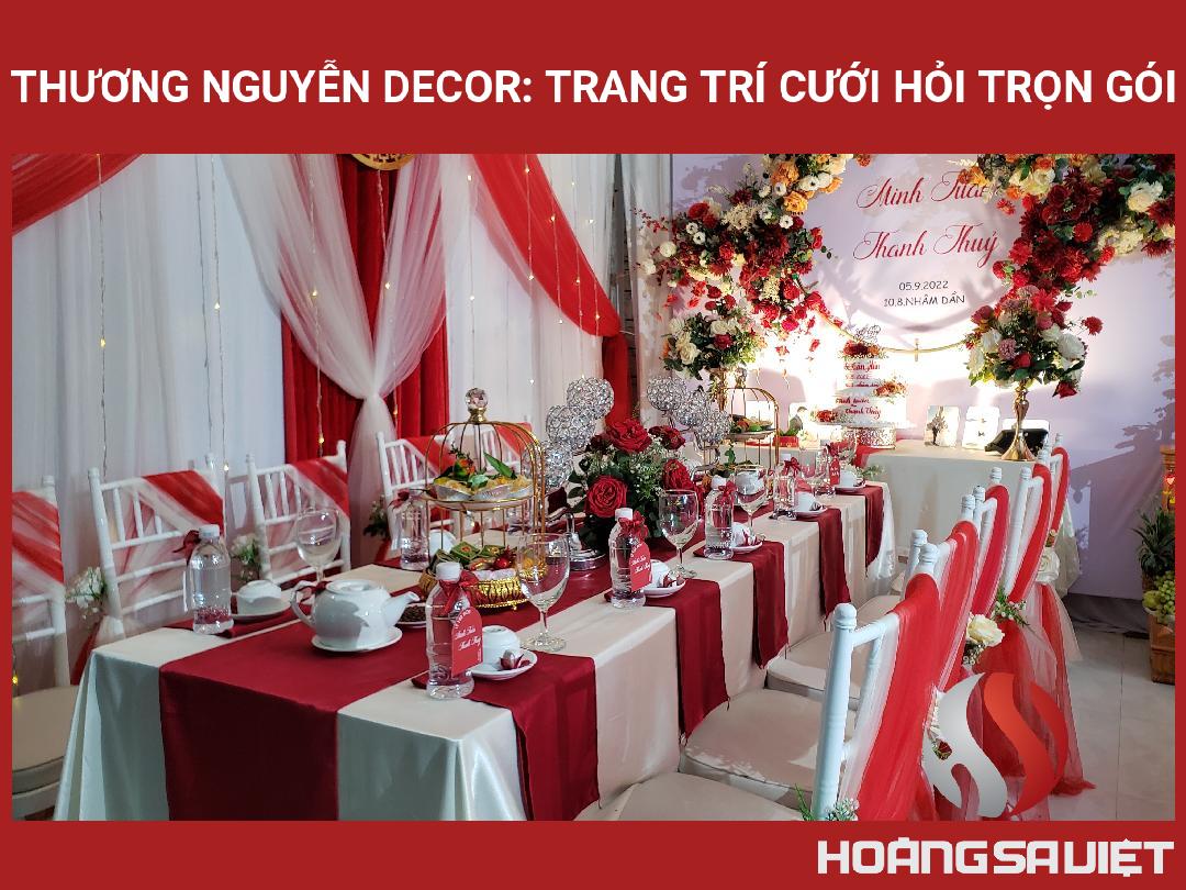 Thương Nguyễn Decor: Trang Trí Cưới Hỏi Trọn Gói Thương Nguyễn Decor: Trang Trí Cưới Hỏi Trọn Gói