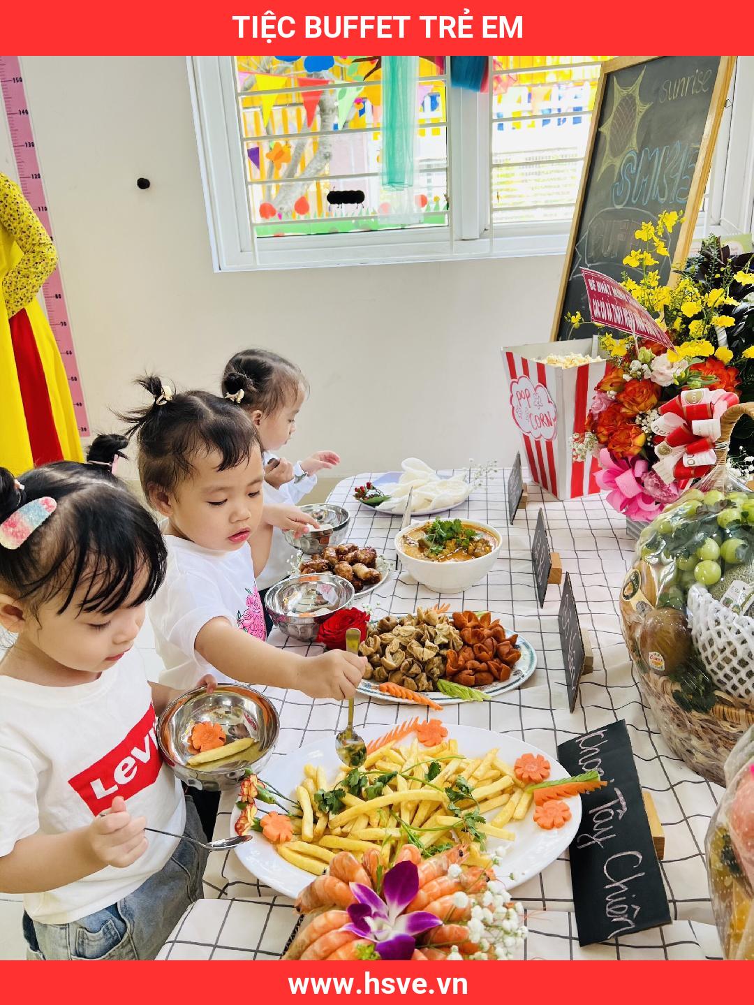 Tiệc Buffet Trẻ Em Tiệc Buffet Trẻ Em