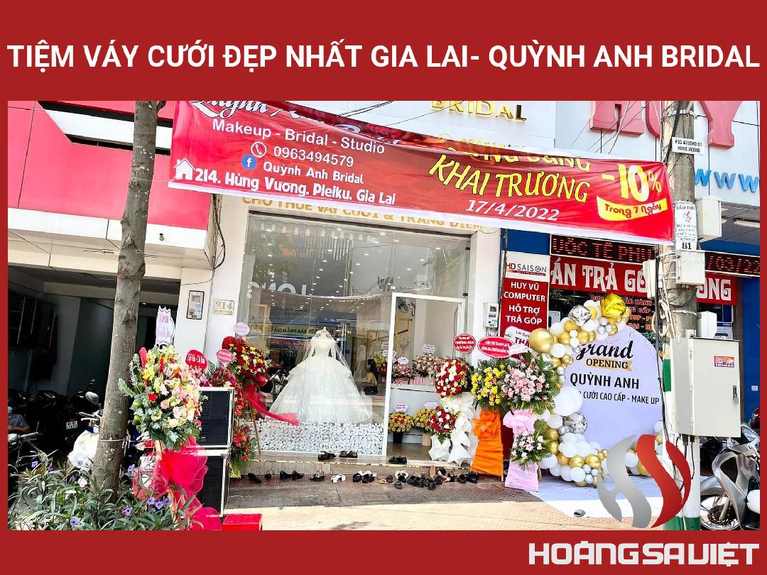 Tiệm Váy Cưới đẹp Nhất Gia Lai- Quỳnh Anh Bridal Tiệm Váy Cưới đẹp Nhất Gia Lai- Quỳnh Anh Bridal