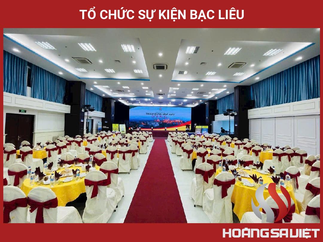 Tổ Chức Sự Kiện Bạc Liêu Tổ Chức Sự Kiện Bạc Liêu