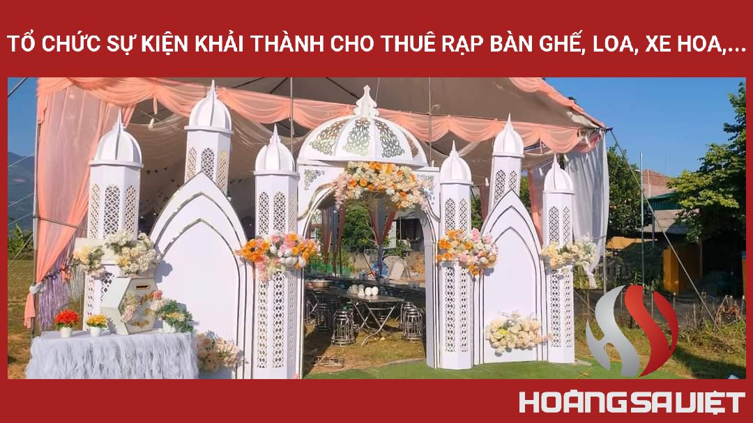 Tổ Chức Sự Kiện Khải Thành Cho Thuê Rạp Bàn Ghế, Loa, Xe Hoa,... Tổ Chức Sự Kiện Khải Thành Cho Thuê Rạp Bàn Ghế, Loa, Xe Hoa,...