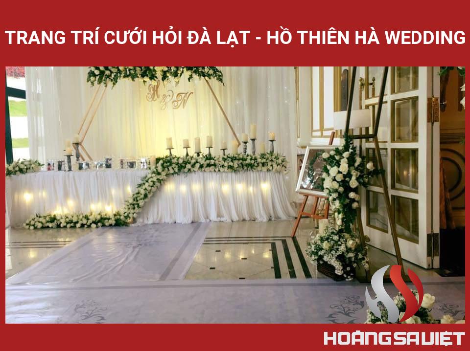 Trang Trí Cưới Hỏi Đà Lạt - Hồ Thiên Hà Wedding Trang Trí Cưới Hỏi Đà Lạt - Hồ Thiên Hà Wedding