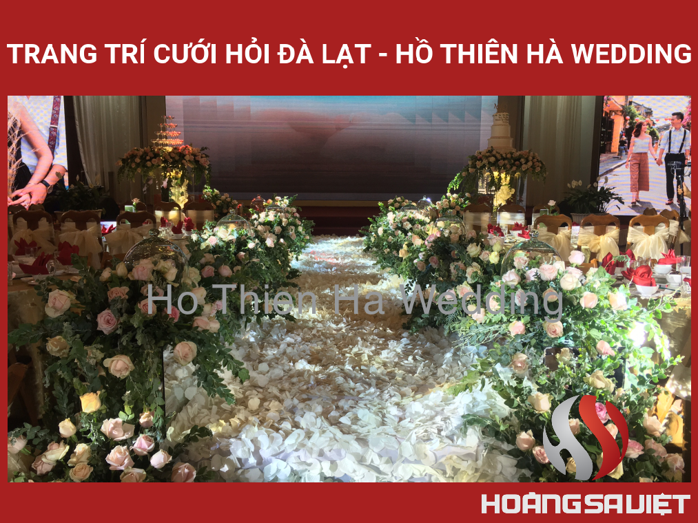 Trang Trí Cưới Hỏi Đà Lạt - Hồ Thiên Hà Wedding Trang Trí Cưới Hỏi Đà Lạt - Hồ Thiên Hà Wedding