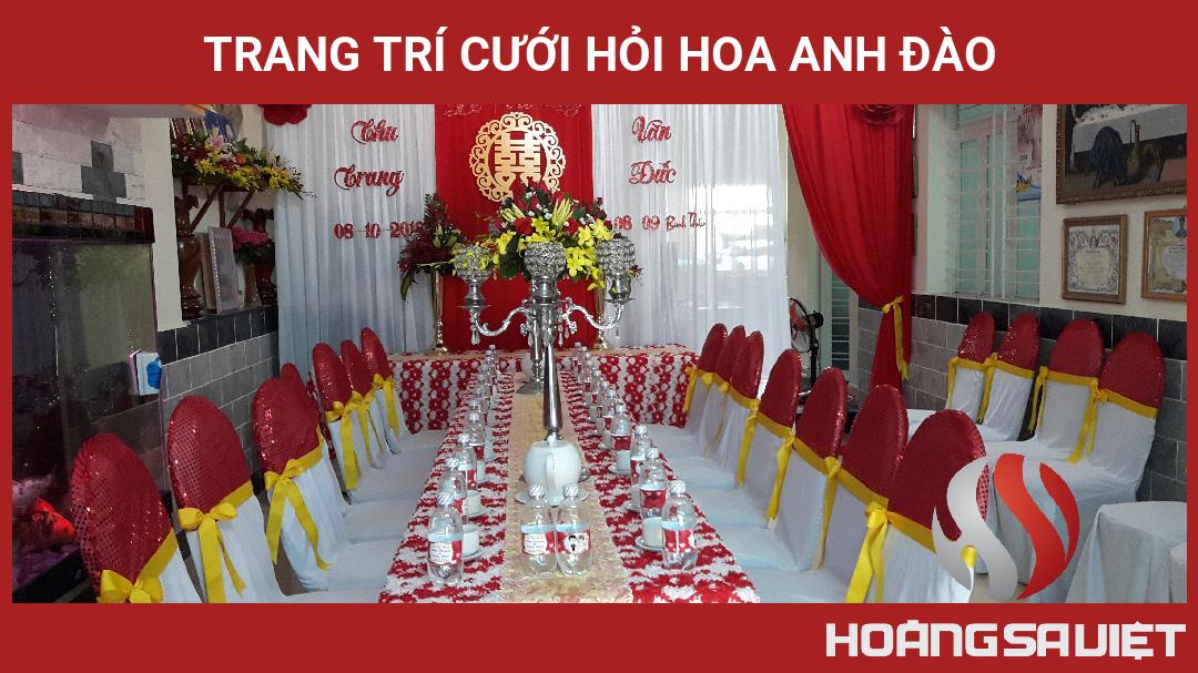 Trang Trí Cưới Hỏi Hoa Anh Đào Trang Trí Cưới Hỏi Hoa Anh Đào