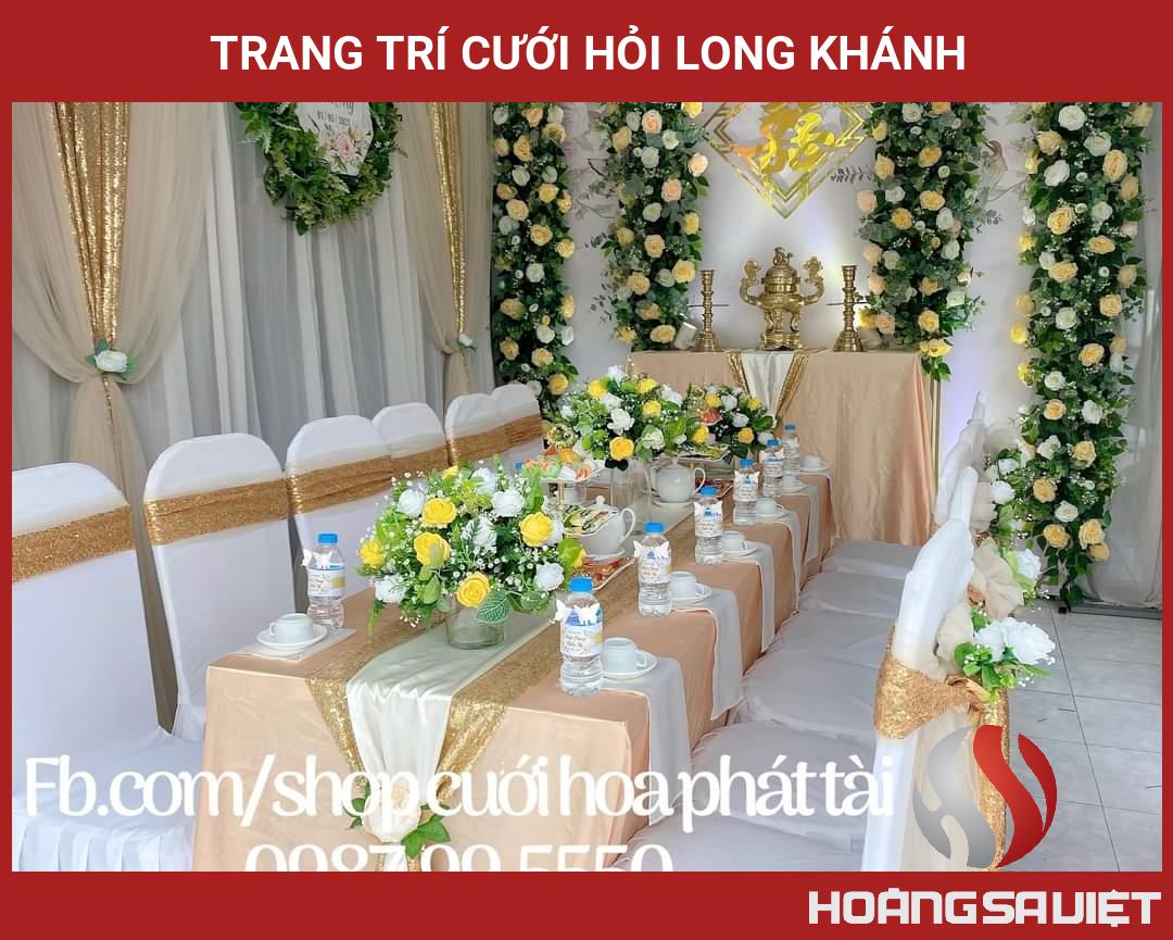 Trang Trí Cưới Hỏi Long Khánh Trang Trí Cưới Hỏi Long Khánh