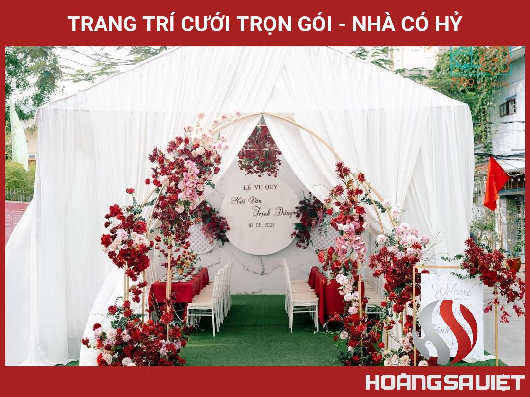 Trang Trí Cưới Trọn Gói - Nhà Có Hỷ Trang Trí Cưới Trọn Gói - Nhà Có Hỷ