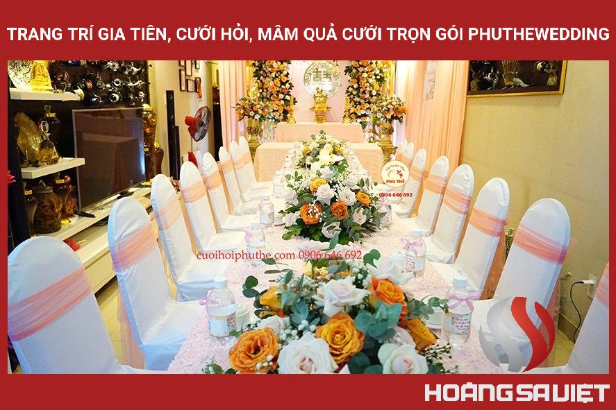Trang Trí Gia Tiên, Cưới Hỏi, Mâm Quả Cưới Trọn Gói PhutheWedding Trang Trí Gia Tiên, Cưới Hỏi, Mâm Quả Cưới Trọn Gói PhutheWedding