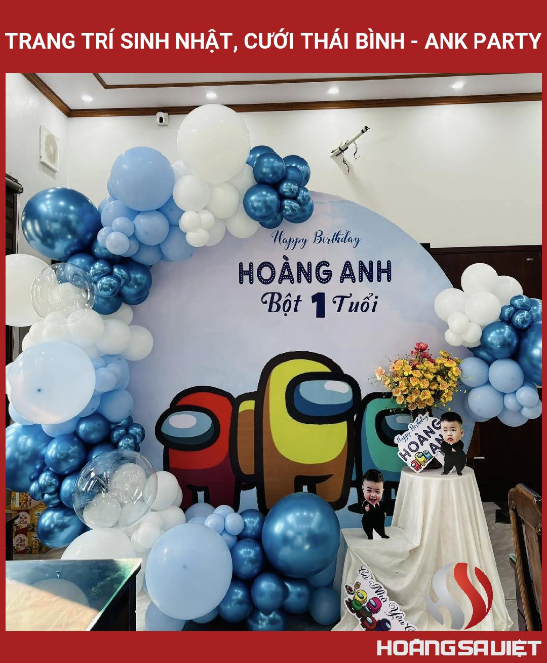 Trang Trí Sinh Nhật, Cưới Thái Bình - Ank Party Trang Trí Sinh Nhật, Cưới Thái Bình - Ank Party