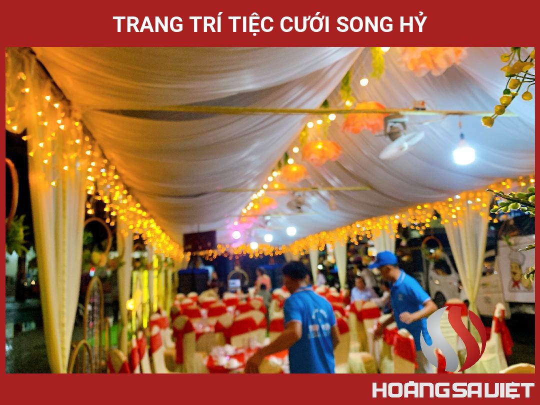 Trang Trí Tiệc Cưới Song Hỷ Trang Trí Tiệc Cưới Song Hỷ