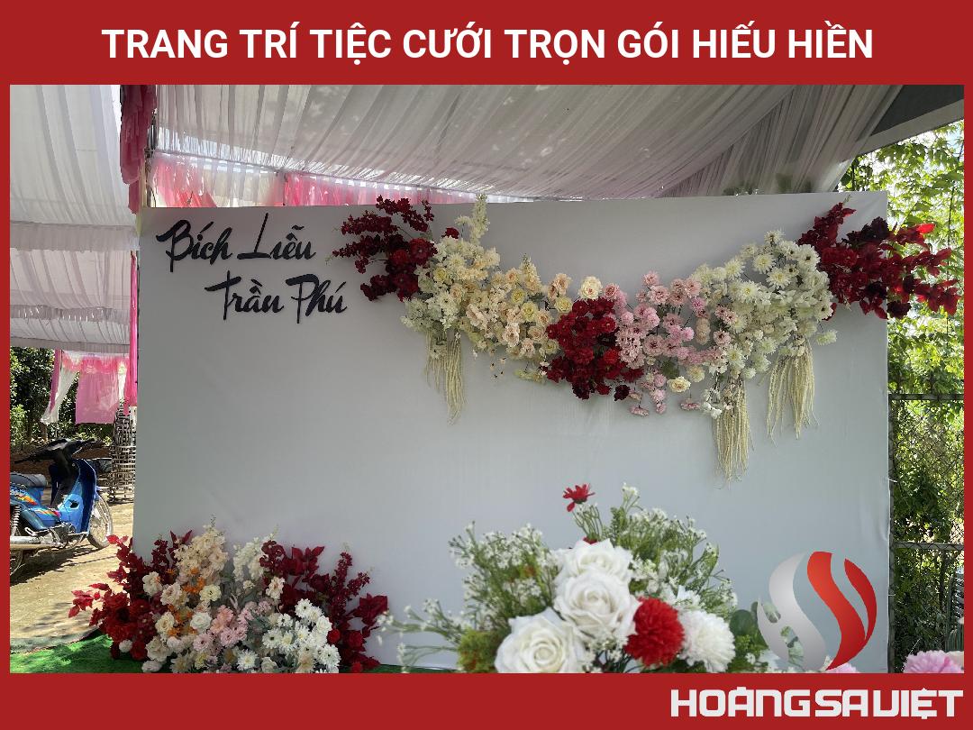 Trang Trí Tiệc Cưới Trọn Gói Hiếu Hiền Trang Trí Tiệc Cưới Trọn Gói Hiếu Hiền