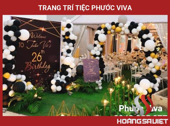 Trang Trí Tiệc Phước Viva Trang Trí Tiệc Phước Viva