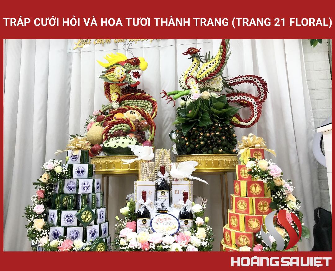 Tráp Cưới Hỏi Và Hoa Tươi Thành Trang (Trang 21 Floral) Tráp Cưới Hỏi Và Hoa Tươi Thành Trang (Trang 21 Floral)