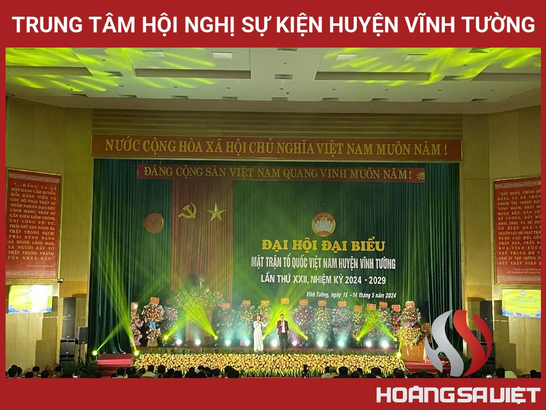 Trung Tâm Hội Nghị Sự Kiện Huyện Vĩnh Tường Trung Tâm Hội Nghị Sự Kiện Huyện Vĩnh Tường