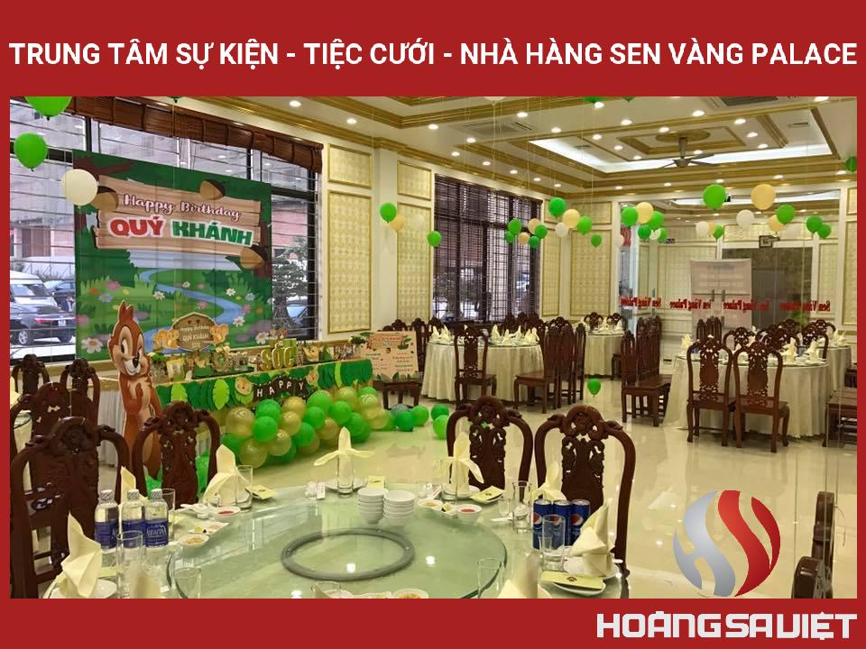 Trung Tâm Sự Kiện - Tiệc Cưới - Nhà Hàng SEN VÀNG PALACE Trung Tâm Sự Kiện - Tiệc Cưới - Nhà Hàng SEN VÀNG PALACE