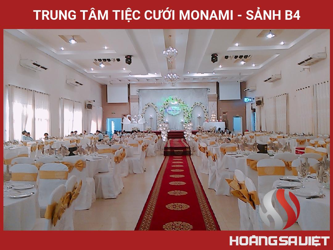 Trung Tâm Tiệc Cưới Monami - Sảnh B4 Trung Tâm Tiệc Cưới Monami - Sảnh B4